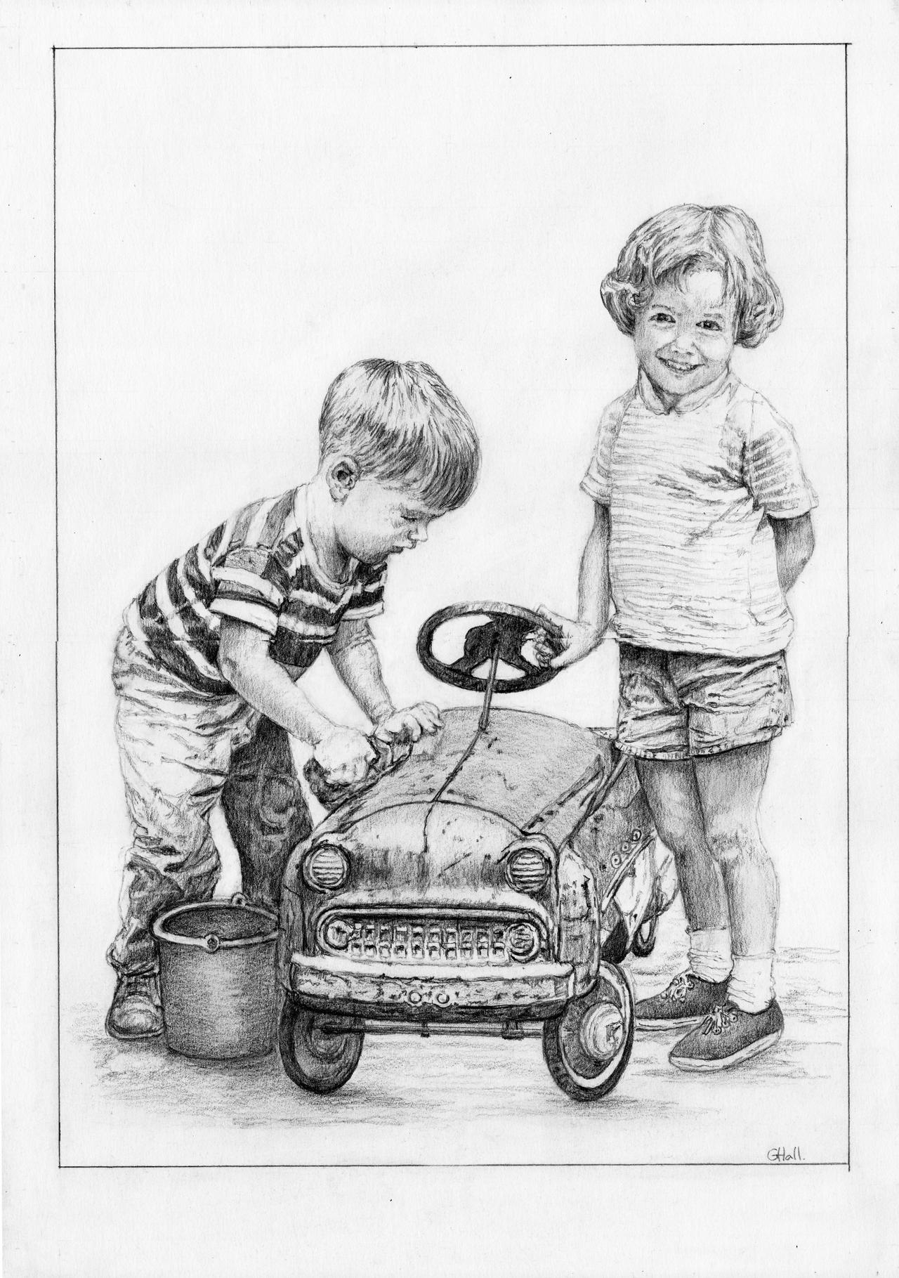 Pit Crew by pencilartnz on DeviantArt