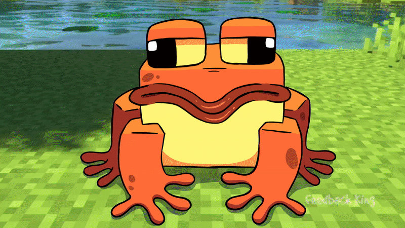 Minecraft Frog Walk by Feedback99 on DeviantArt