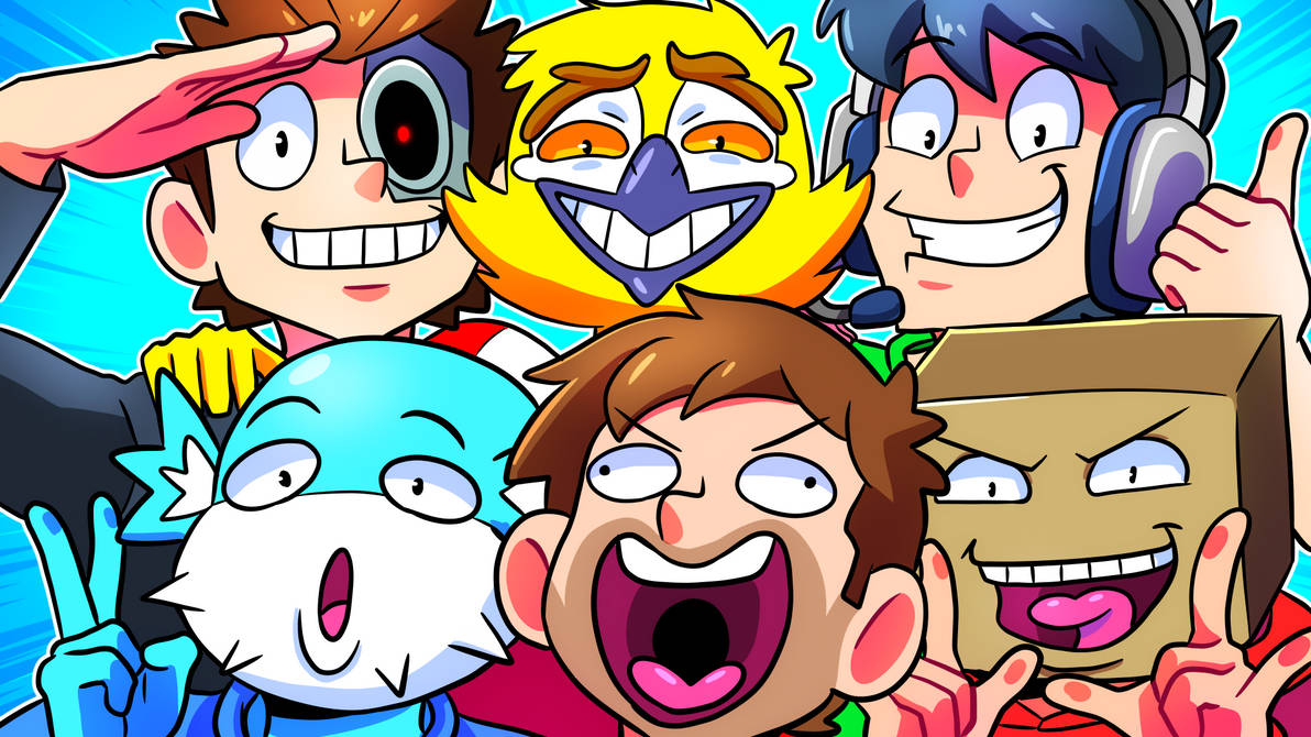 Vanoss Crew Group Picture by Feedback99 on DeviantArt