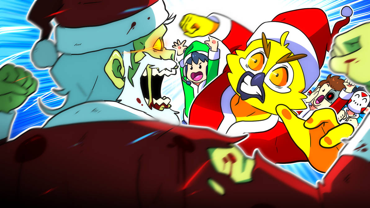 The Vanoss Crew saves Christmas by Feedback99 on DeviantArt
