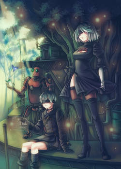 Nier Automata: Pascal's Village