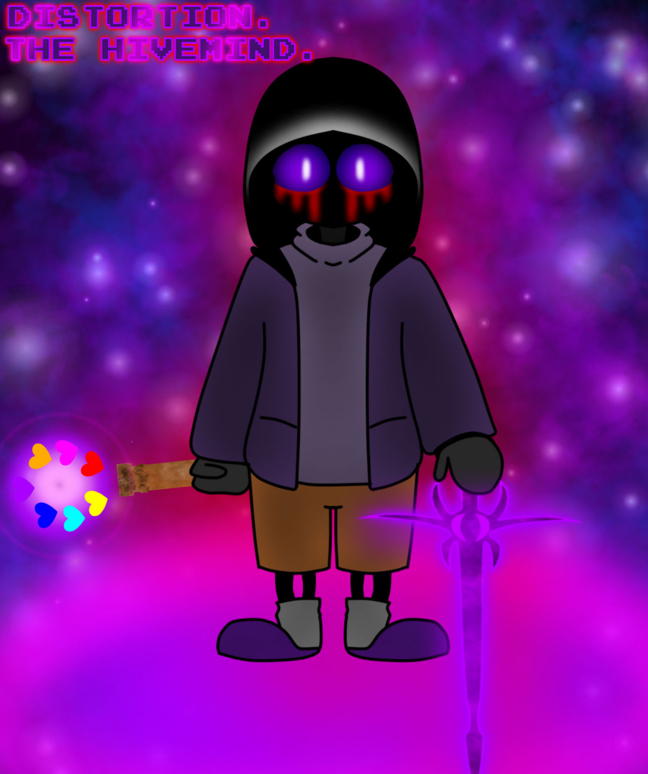 Distortion Sans Rng DISTORTION, THE HIVEMIND. by MysteriousSans906 on DeviantArt