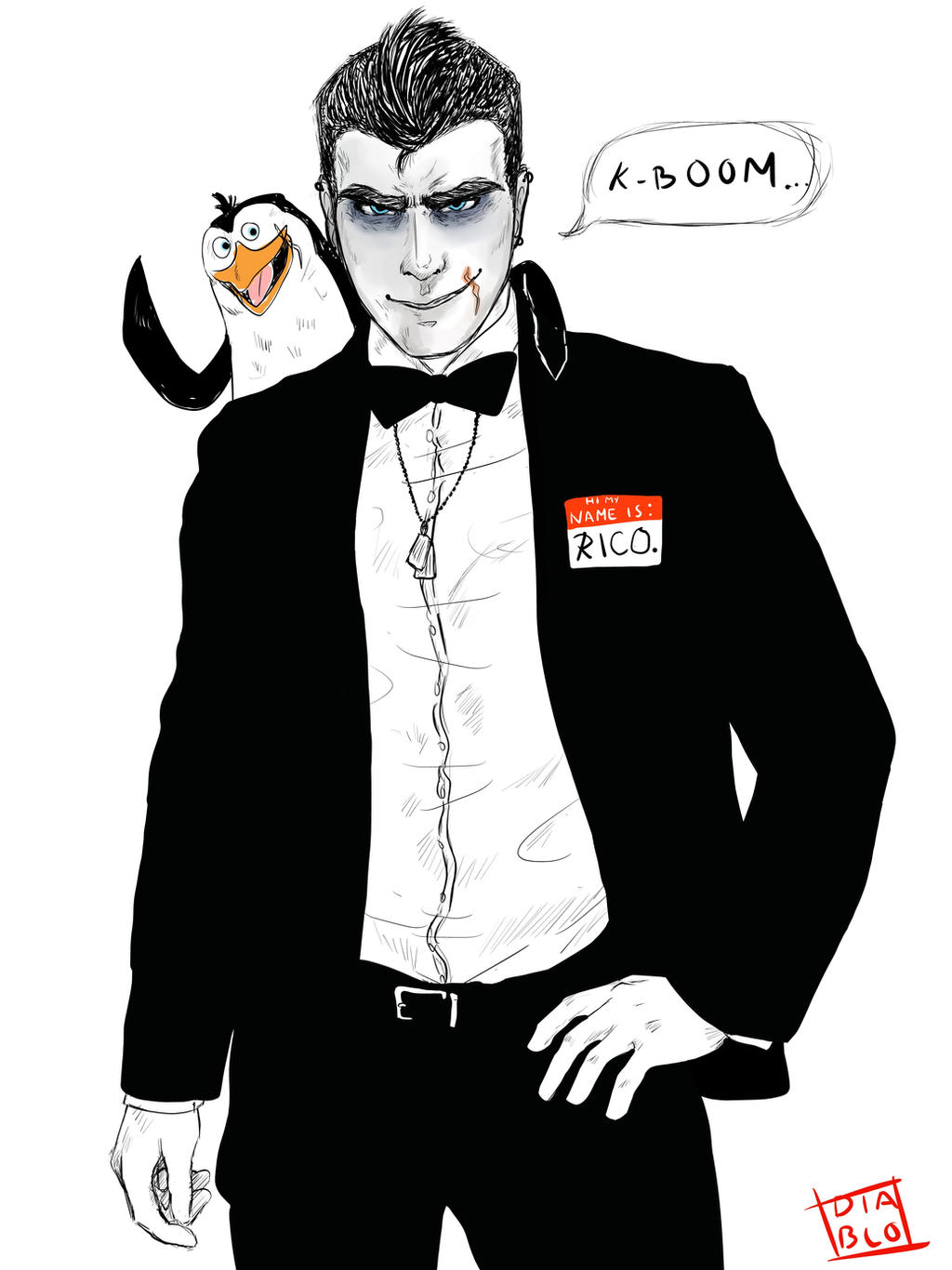 RICO HUMAN VERSION POM by aifferzof on DeviantArt