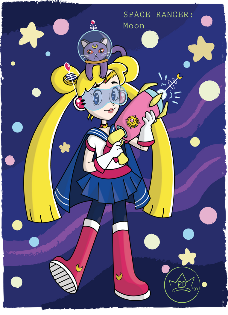 Minnie Space Ranger Space Ranger: Moon by PrincessDepressica on DeviantArt