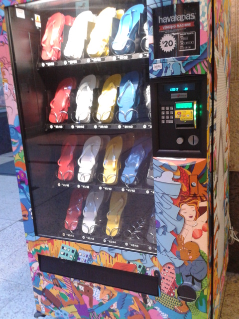 Thong Machine in Downtown Sydney