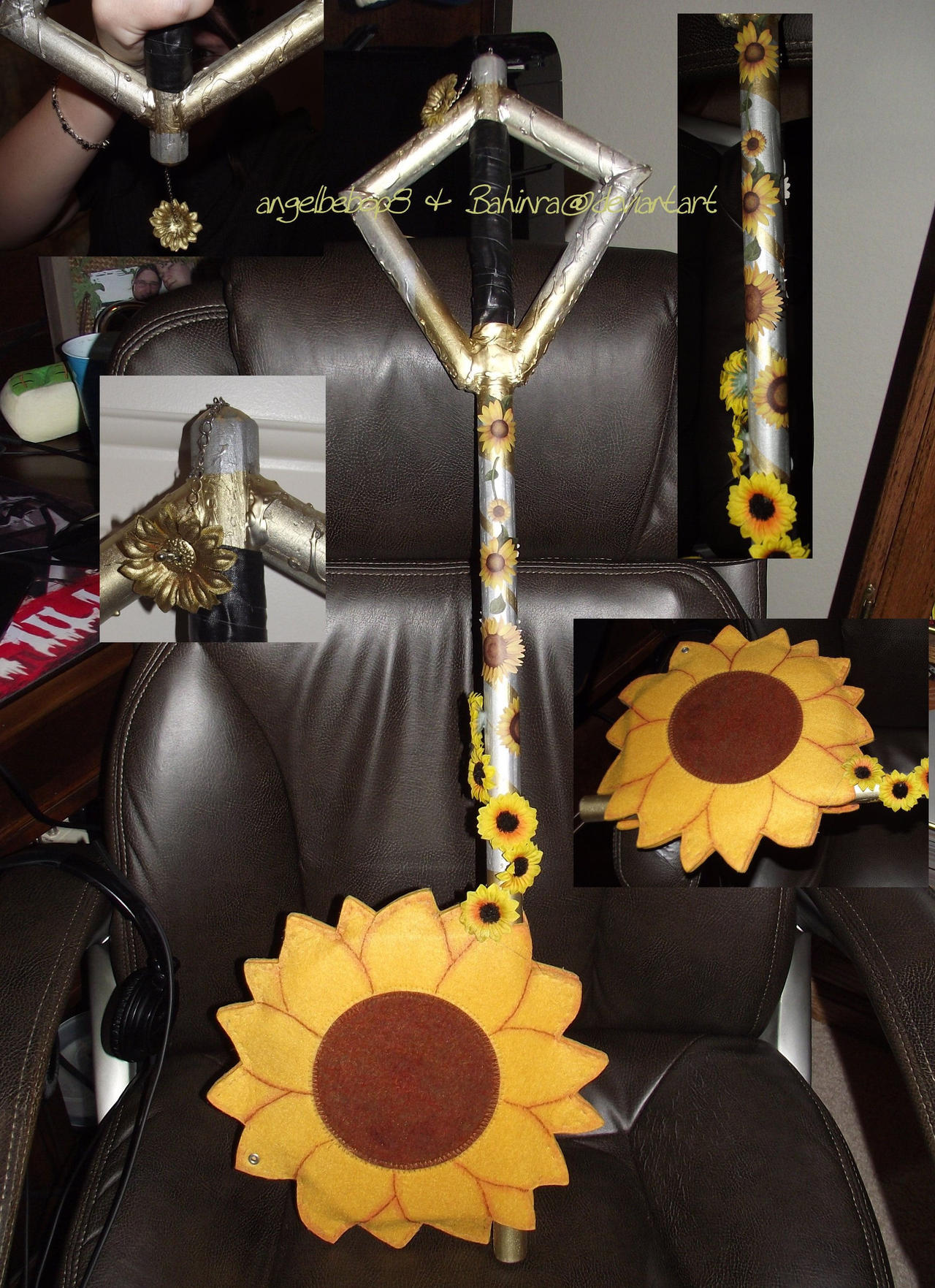 Sunflower Keyblade by HaloOfThePanda on DeviantArt