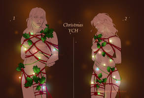 [OPEN] YCH NewYear\Christmas Shibari by stkrivtsov