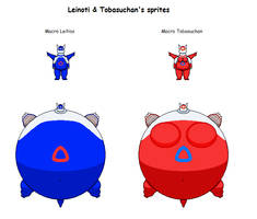 Leinoti and Tobasuchan's sprites