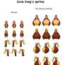 Dixie Kong's sprites