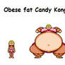 Obese fat Candy Kong