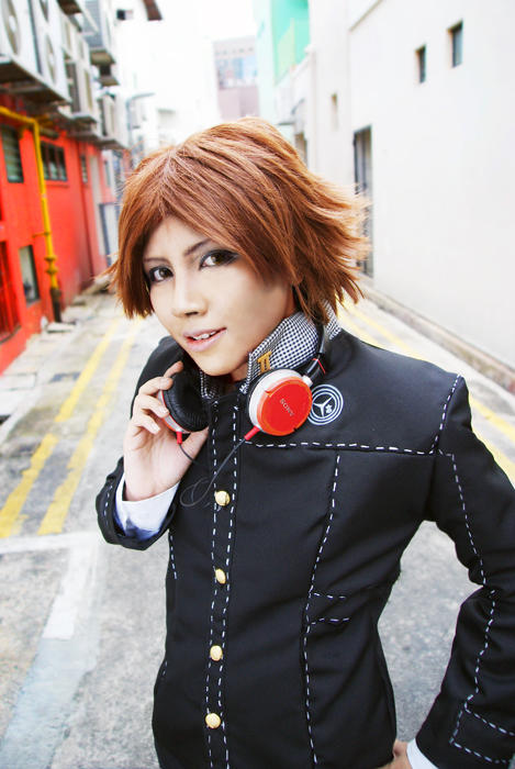 Persona 4 - Hanamura Yosuke 1 by lonehorizon on DeviantArt