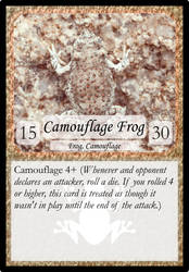 005 Camouflage Frog