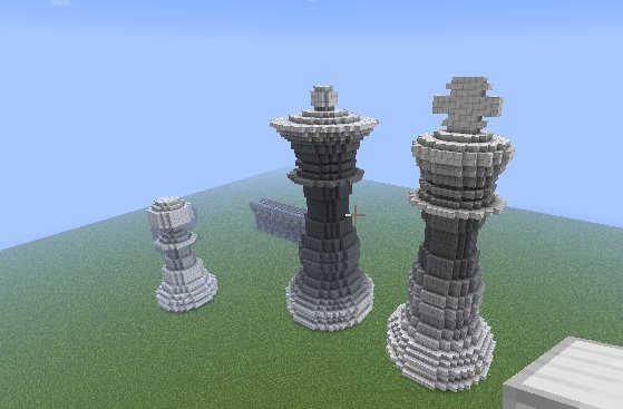 Minecraft Chess Pieces by legomaniac525 on DeviantArt