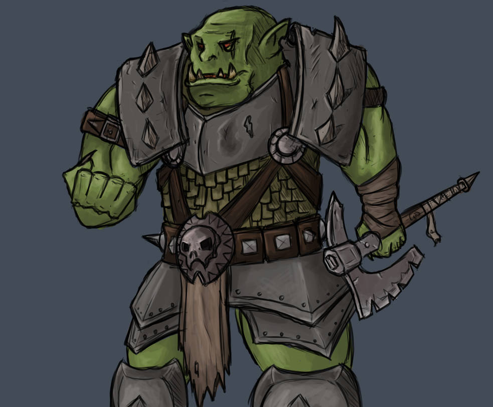 Orc by Grajoslaw on DeviantArt