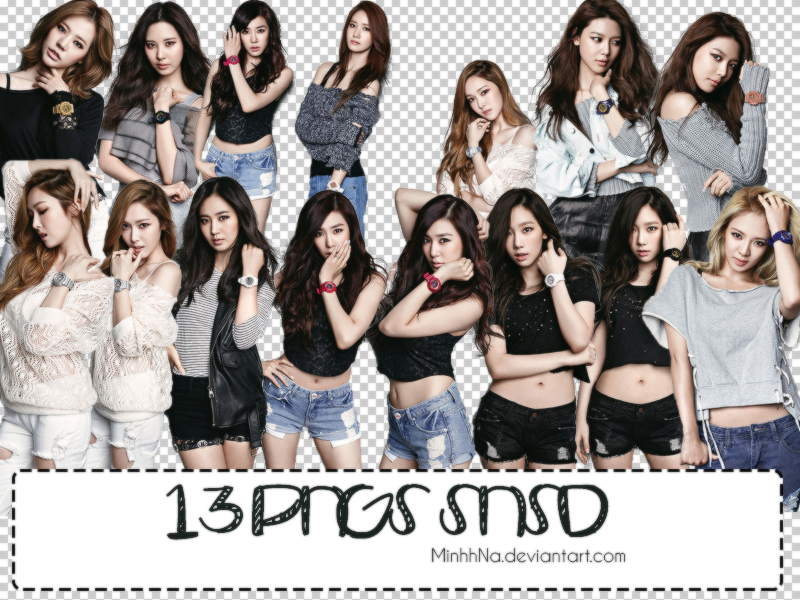 Pack 13 PNGs SNSD