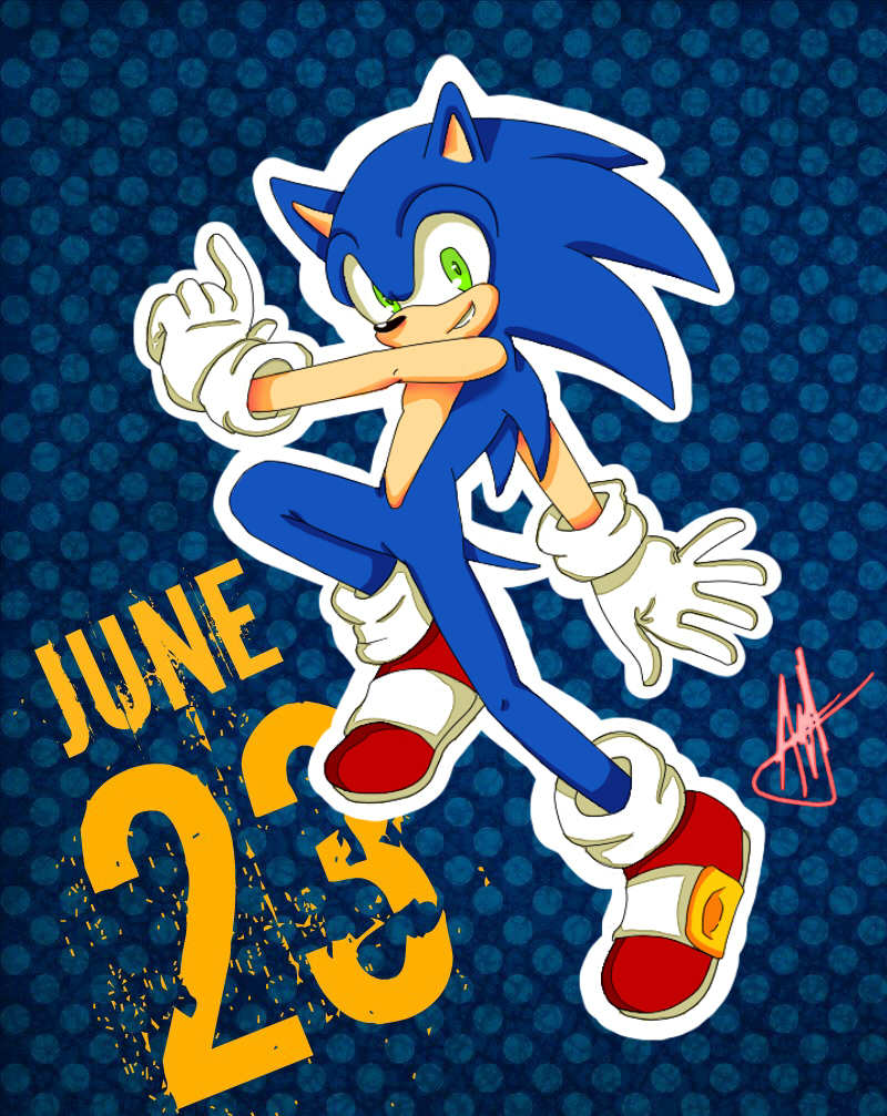 Sonic's birthday