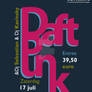 Daft Punk Concert poster