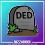 Twitch Emote: DED Tombstone Grave