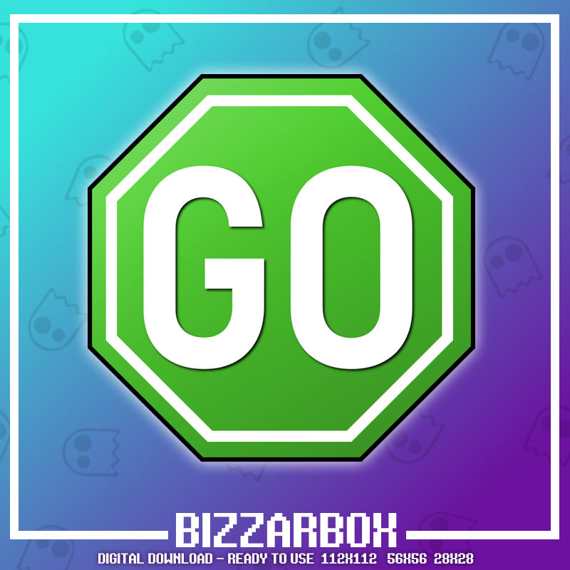 Twitch Emote: Go Sign by BizzarBox on DeviantArt