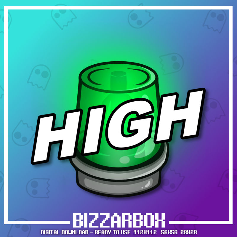 Twitch Emote: High Alert by BizzarBox on DeviantArt
