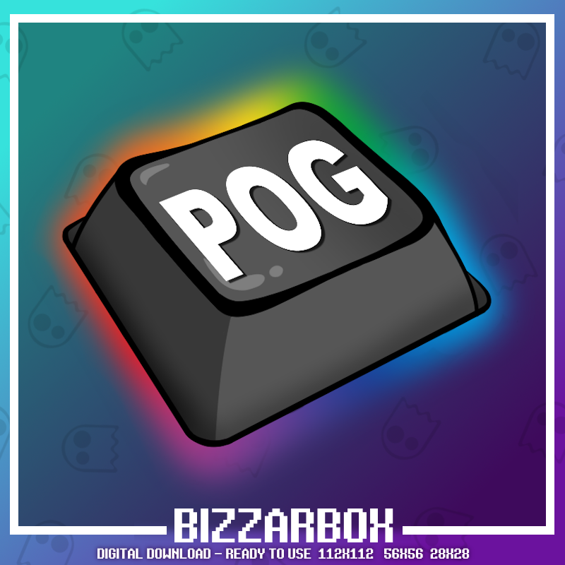 Pog Def Twitch Emote: Pog Key by BizzarBox on DeviantArt