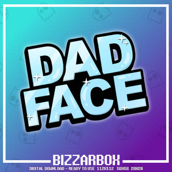 Twitch Emote: Dad Face