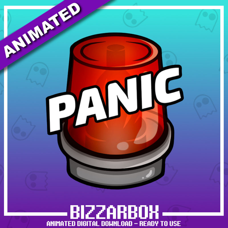 Animated Emote: Panic Alert Light by BizzarBox on DeviantArt