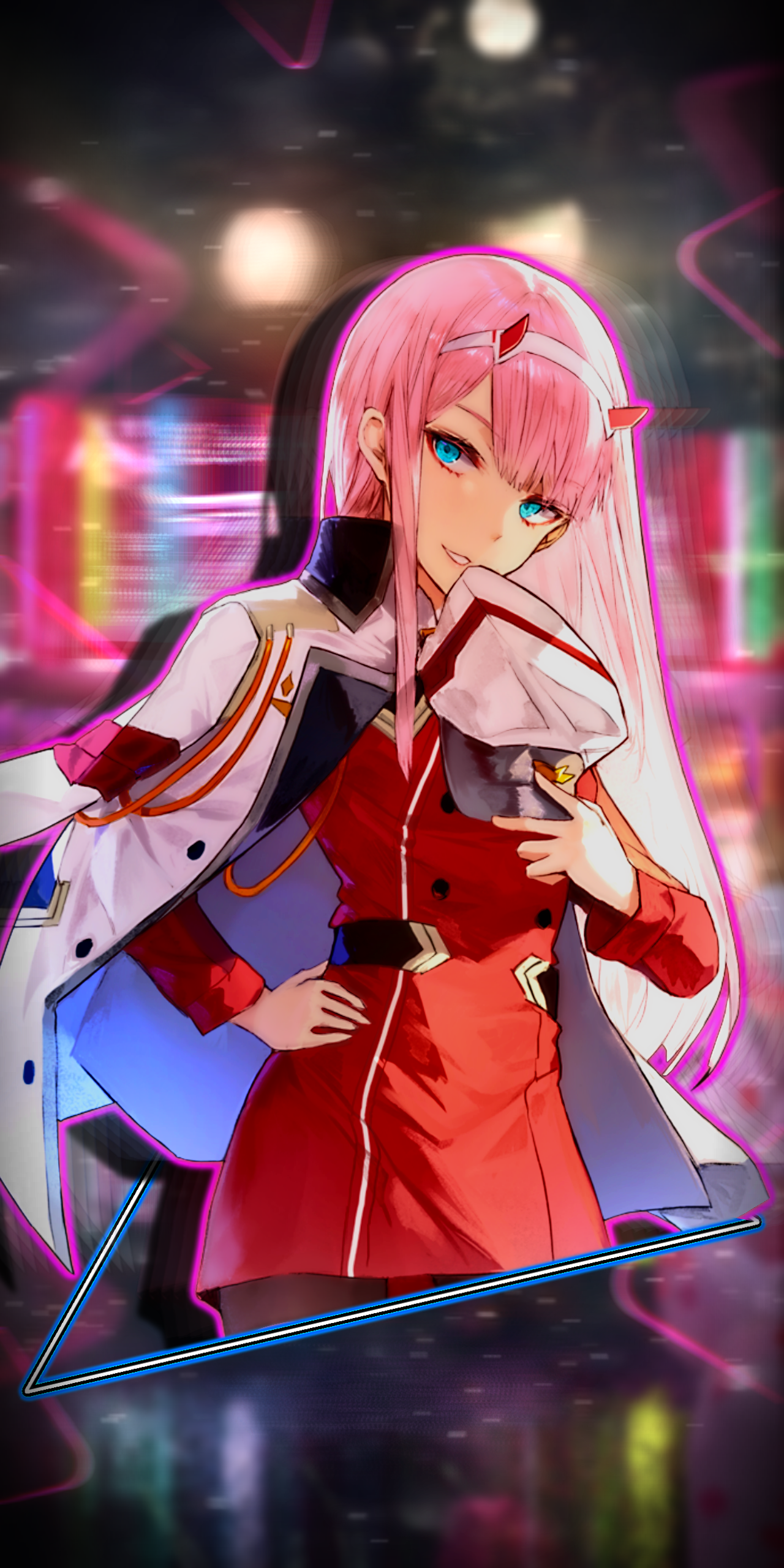 Zero two, 02, anime, zero too, HD phone wallpaper