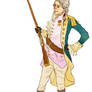 Marquis de Lafayette--Wanna see my bayonet?