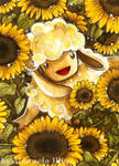 Sunflower-sheep by Diaris