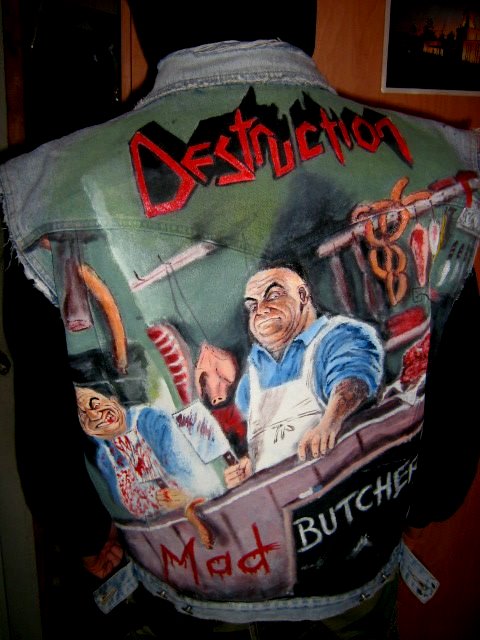 DESTRUCTION , band- ART IN JACKET