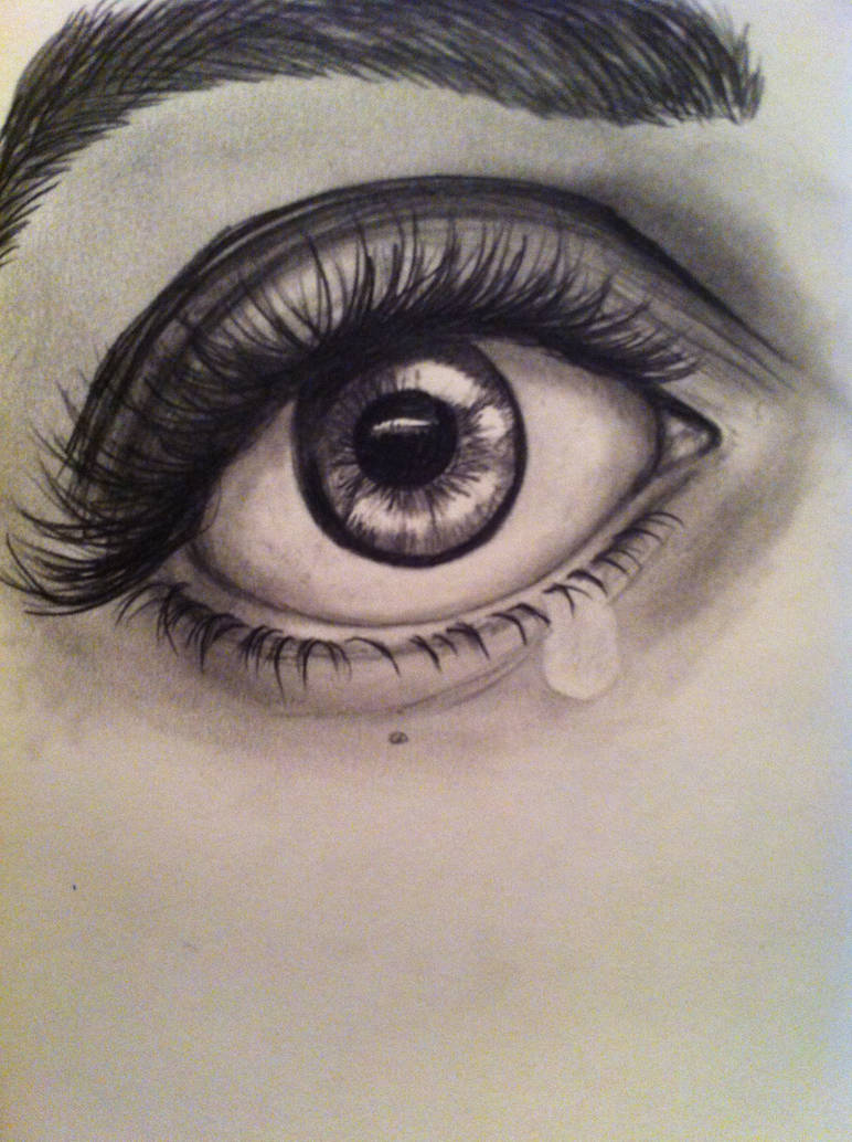 Eye study- crying eye by KitaHorrocks-art on DeviantArt