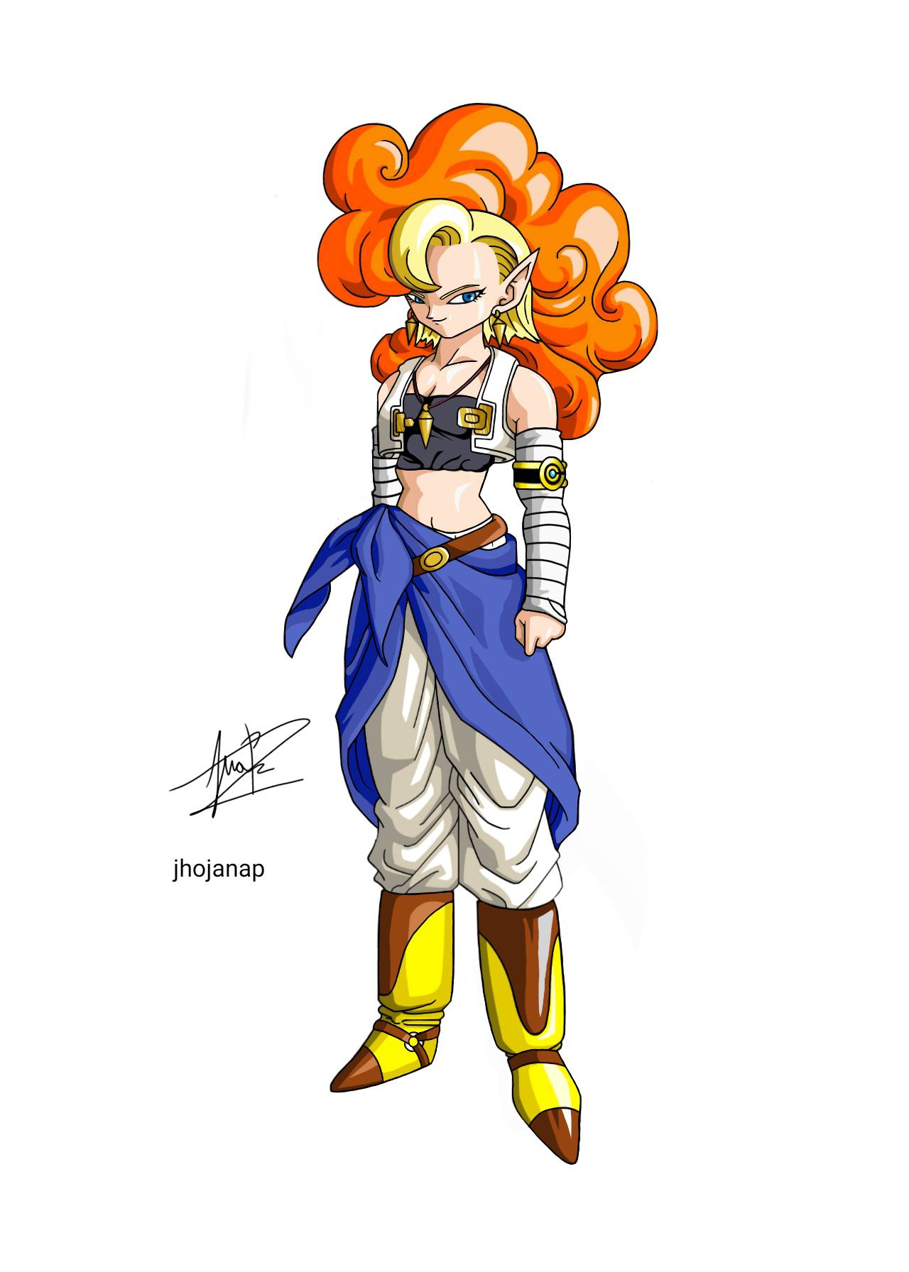 Dragonball Multiverse) sonbra X bra fusion (Alt) by blkstr on DeviantArt