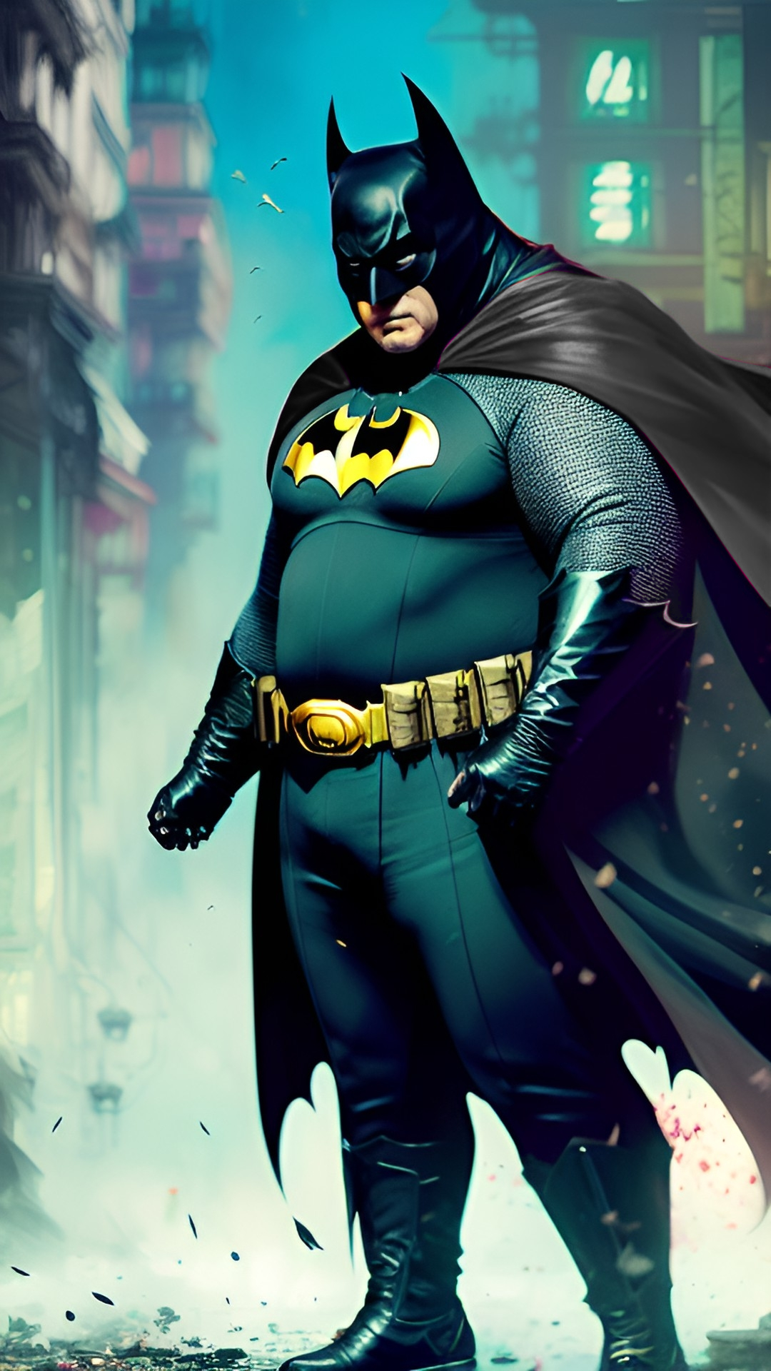 Fat Riddler Batman Fat Batman 2 by Spitemonkey on DeviantArt