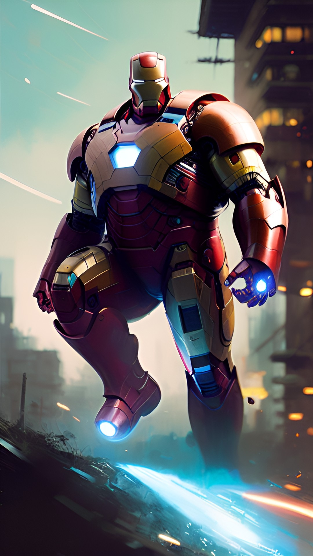 Fat iron man figure on sale