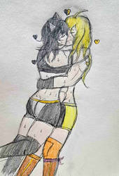 Commission: Yang vs Blake (3)