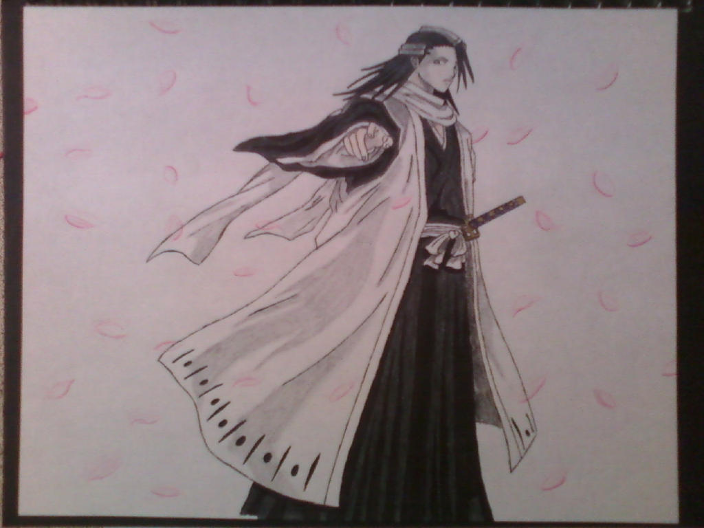 Byakuya Draw Byakuya Drawing by SoulReaper919 on DeviantArt