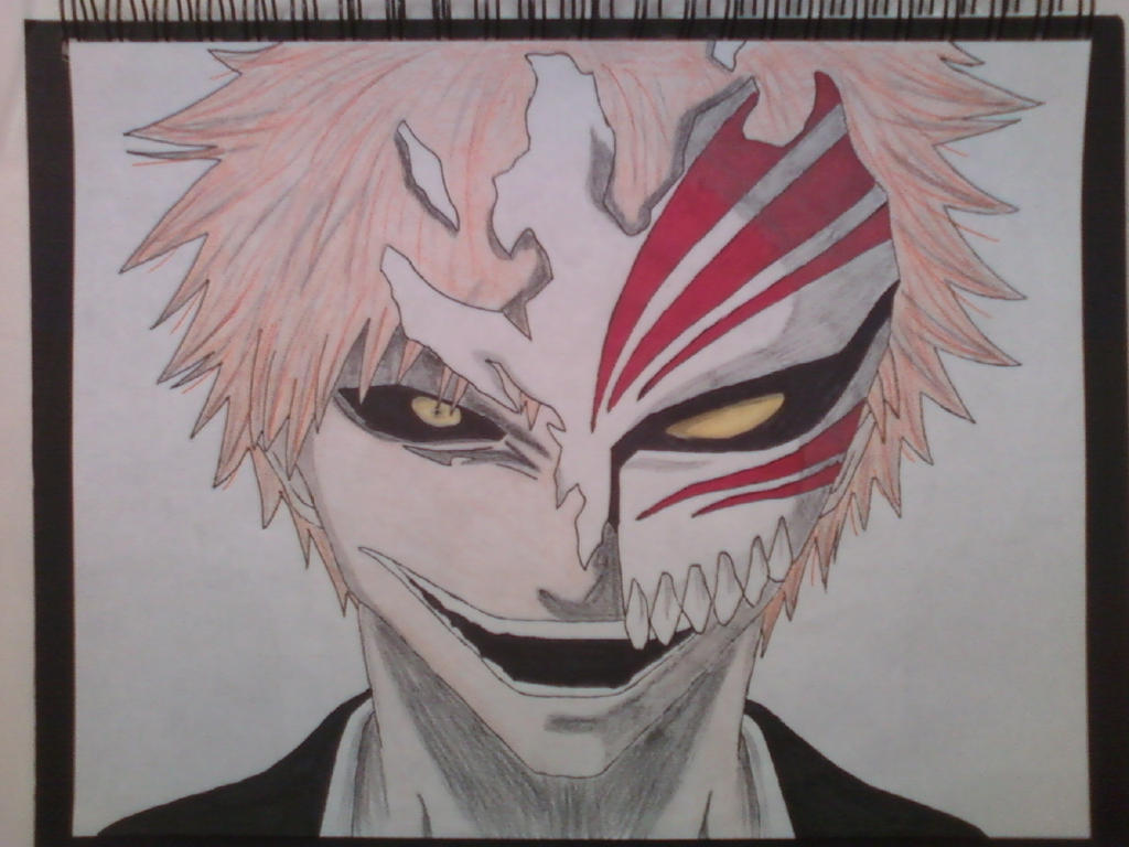 Ichigo Hollow Drawing