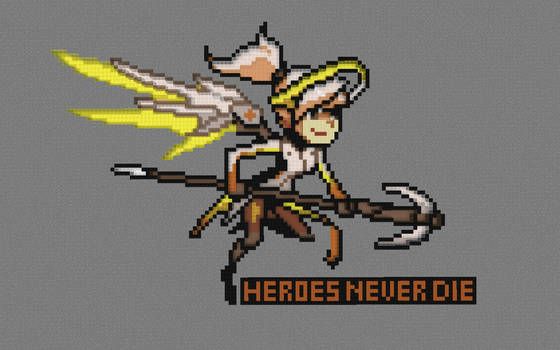 Minecraft - Pixel Mercy spray