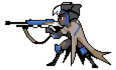 Ana Amari pixel spray