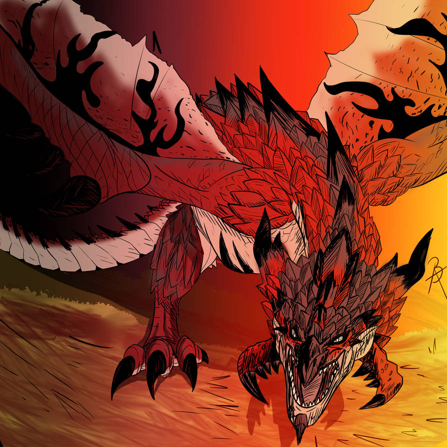 Rathalos by TheBlepo on DeviantArt