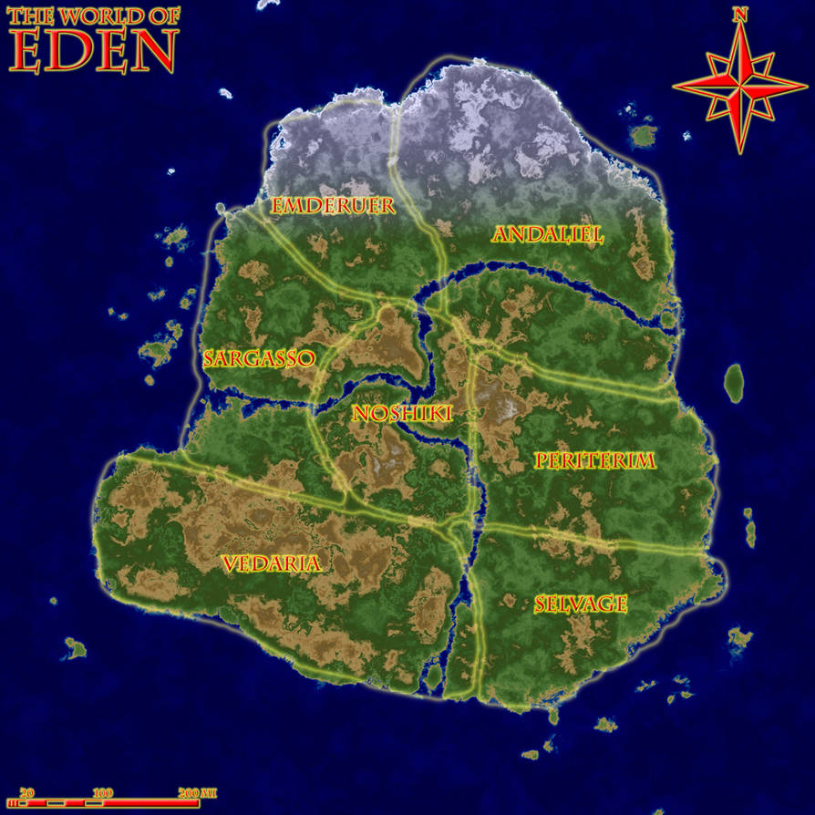 Map of Adel by Zeta-Kai on DeviantArt