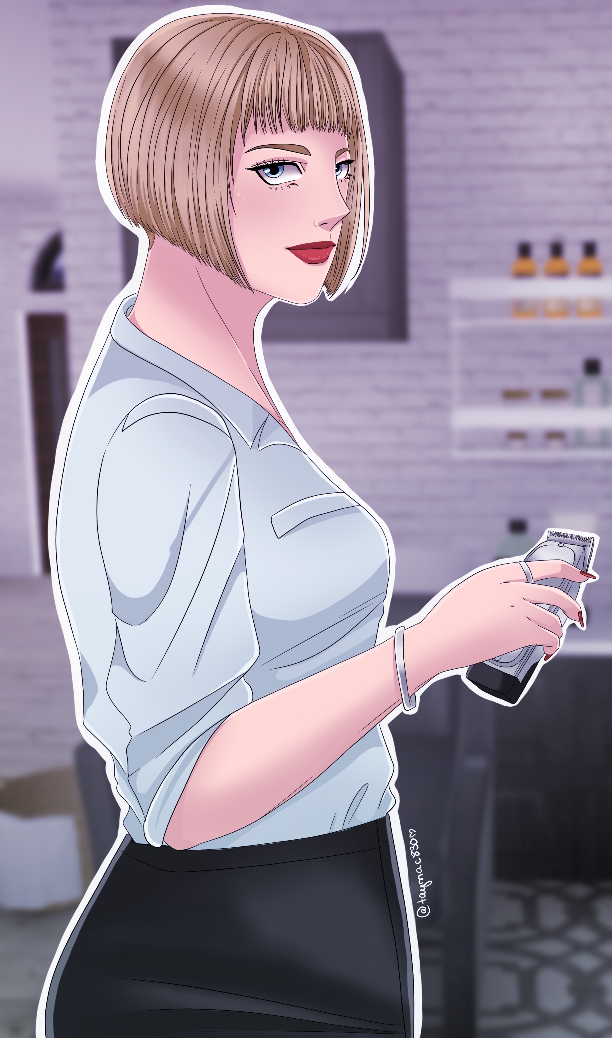 liz (over the horizon) by mutednep on deviantart... Liz being Liz by taymac830 on DeviantArt