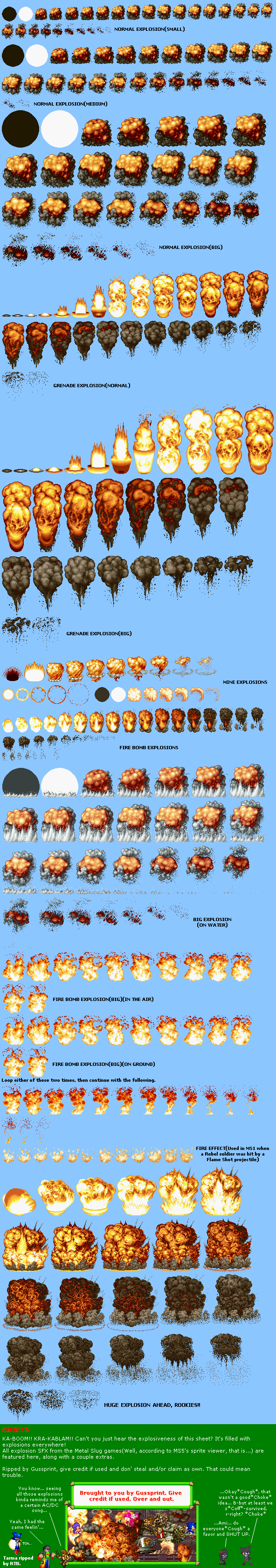 Explosion Sprites by Legendtony980 on DeviantArt