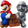 Mario and Metal Mario