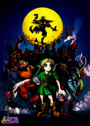 The Legend of Zelda: Majora's Mask Fanart 2012 by Legend-tony980