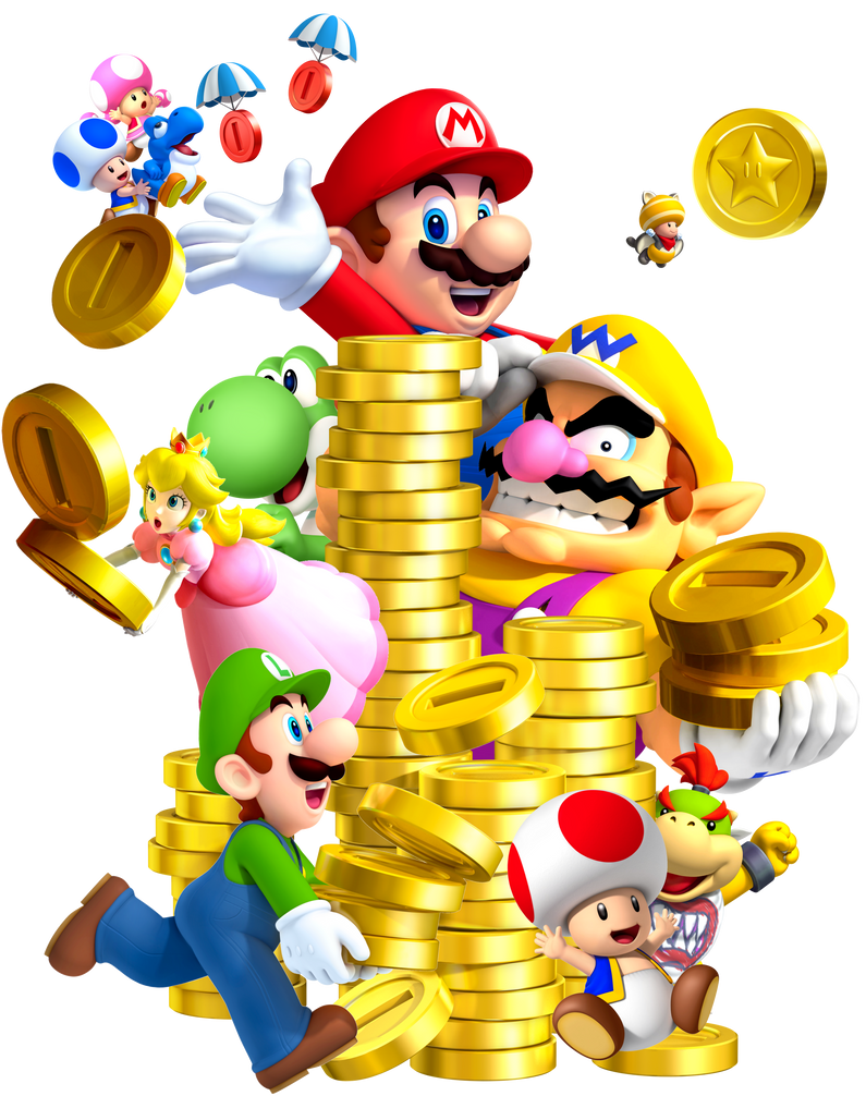 New Super Mario Bros.: Collecting Coins! by Legend-tony980 on DeviantArt
