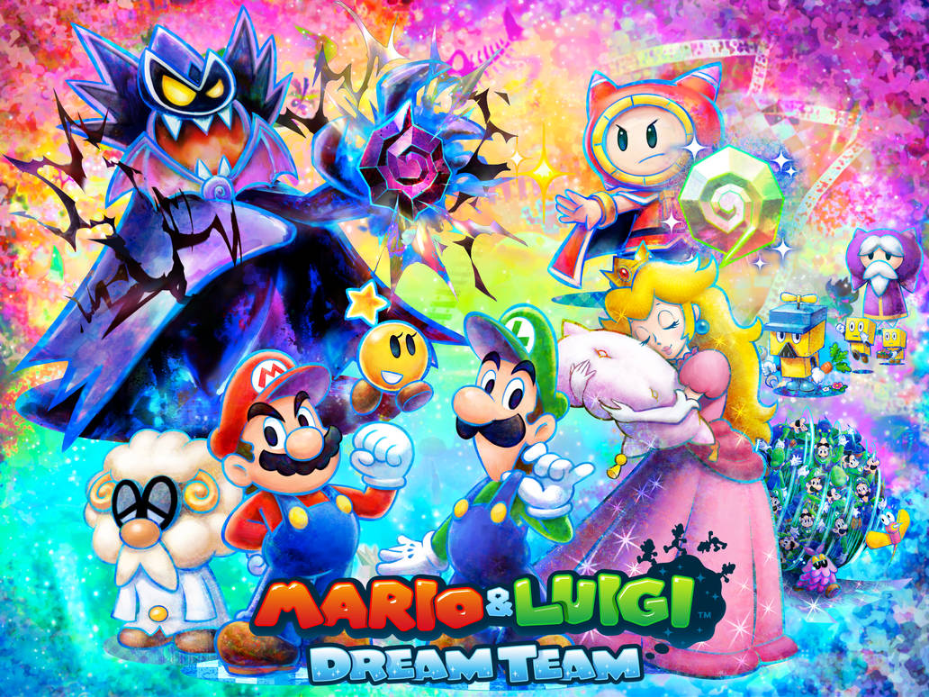 Mario luigi dream. Mario and Luigi Dream Team. Mario & Luigi - Dream Team Bros. 3ds. Mario & Luigi: Dream Team Bros.. Марио и Луиджи Дрим тим БРОС.