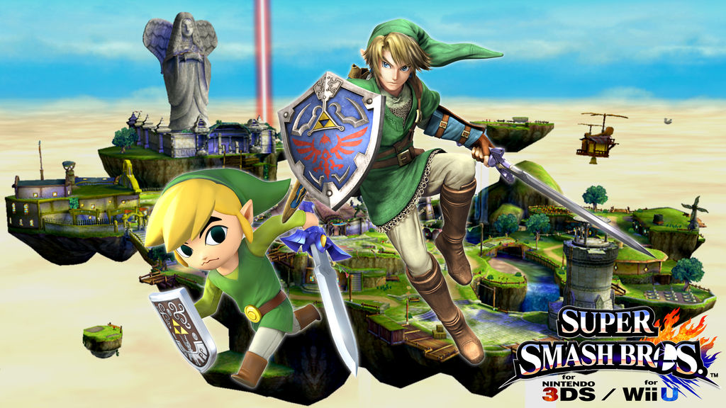 Super Smash Bros. Wii U / 3DS - Link and Toon Link by Legend-tony980 on ...
