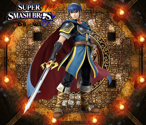 Super Smash Bros. Wii U / 3DS - Marth